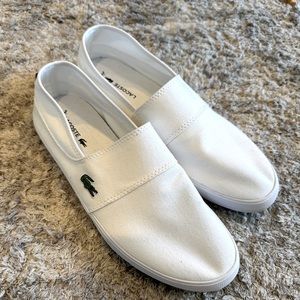 Men’s Lacoste Slip ons